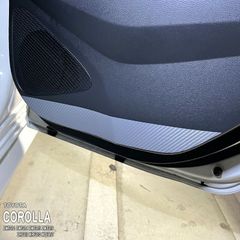 【松印】車種専用 ドアキックガードフィルム (リア) トヨタ カローラ セダン ZWE211 ZWE214 ZWE215 ZWE219 ZRE212 NRE210 MZEA17 ハイブリッド WXB