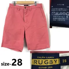 RUGBY RALPH LAUREN/ラルフローレン★ハーフ/ショートパンツ【メンズ28/pink/ピンク】日本正規代理店タグ/ズボン/Pants/Trouser◆cBH868<sale>