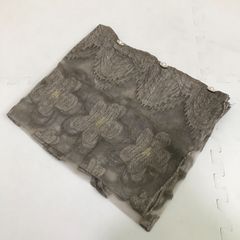 MARIAL　華やかシースルー　ウェアラブルストール　ベージュ　訳あり