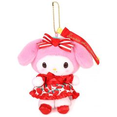 マイメロディ マスコットホルダー いちご新聞50周年 50th サンリオ sanrio キャラクター
