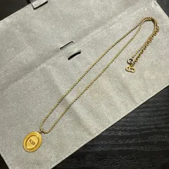 未使用♦️Christian Dior ネックレス ♦️希少 ヴィンテージ♦️刻印 箱 Christian Dior】1900 DIORブラックスクエア ネックレス／ヴィンテージ