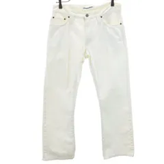 J.LINDEBERG DENIM ジェイリンドバーグ デニム ロングパンツ W30 ホワイト メンズ 古着