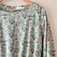 ニーム リバティ ヨシエ 花柄 チュニック ワンピース - メルカリ