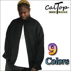 2XL～3XLサイズページ【Made in USA】【全9色】CalTop OG無地 L/Sシャツ[カルトップ]