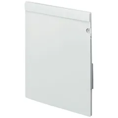 キングジム 吸盤で貼る収納ファイル ハルファイル クリップタイプ A4変形 KSP5008シロ （1点）