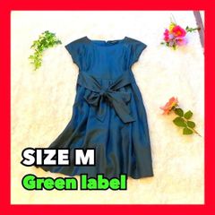 美品　グリーンレーベル　ワンピース　半袖　36　M 　サイズ