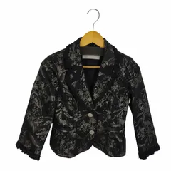 フランコフェラーロ FRANCO FERRARO 花柄 フリル加工テーラードジャケット レディース JPN：2 のサムネイル