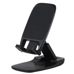 新品 エレコム スマホスタンド 折り畳み 無段階調整 滑り止め 安定 軽量 持ち運び 4.6~8.3インチ対応 ブラック PWDSCHAMBK