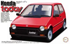 新品 フジミ模型 1/24 インチアップシリーズ No.012 ホンダ トゥディ プラモデル [佐川急便]