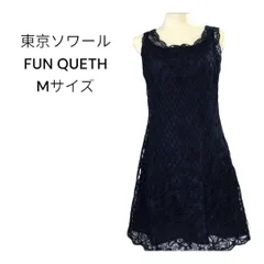 【美品】 東京ソワール FUNQUETH 高級感 ノースリーブ ワンピース L 美品】 東京ソワール FUNQUETH 高級感 ノースリーブ ワンピース L