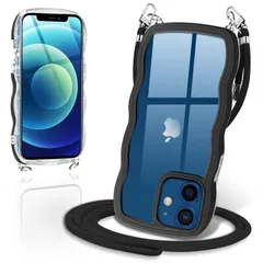 【特売】iPhone12 / iphone 12 Pro ケース ショルダー クリア カバー iPhone12pro スマホケース 創意 個性 肩掛け 首掛け 斜めかけケース 可愛い かわいい 韓国 透明 TPU 薄型 耐衝撃 シリコン TPUバンパー アイフ