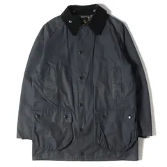 BARBOUR オイルド ワックス コットン ビューフォートジャケット 紺 40のサムネイル