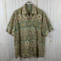 OLD PARIS 90s パリス 半袖 総柄 アート柄 アロハ シャツ M