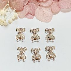 ꒰ঌくま メタルパーツ໒꒱