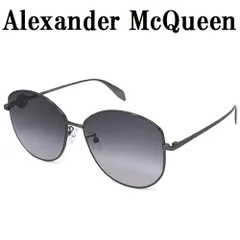 アレキサンダー マックイーン Alexander McQueen AM0288S 001 サングラス アジアンフィット UVカット 紫外線カット レディース グレー ルテニウムのサムネイル