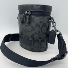 極美品 COACH コーチ ショルダーバッグ ウォーターボトルケース PVC 