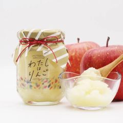 青森県産ふじ「わたしはりんご」りんごバター3個セット