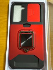 Samsung Galaxy s21 レッド　赤　6.2インチ
