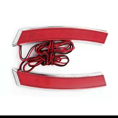 LEDサイドマーカー 赤 左右セット リアフェンダーマーカー ユニバーサル  汎用【新品】【送料無料】