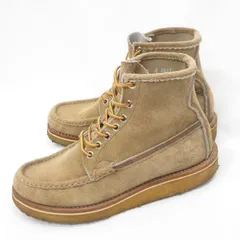 Russell Moccasin Co. モカシンブーツ 10.5 ベージュ RUSSELL MOCCASIN(ラッセルモカシン)】KNOCK-A-BOUT BOOT ノック