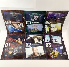 【まとめ売り】 ワンパンマン A4クリアファイル アニメイト BD/DVD購入特典 全6種セット