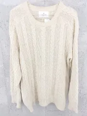 ◇ Sonny Label サニーレーベル URBAN RESEARCH コットン ニット 長袖 セーター M ベージュ #  【1002799976954】のサムネイル