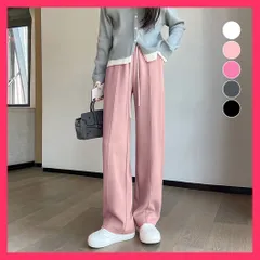 【スタッフおすすめ！】 セミワイドパンツ 無地 レディース 5色 ストレートパンツ/ボトムス ゆったり/韓国ファッション ドレープパンツ ロングパンツ ハイウエ おすすめ おしゃれ　かわいい　人気 99FZFZ-021