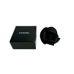 シャネル コサージュ カメリア ブローチ CHANEL ブラック