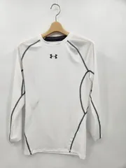 新品 UNDER ARMOUR アンダーアーマー ヒートギア 長袖コンプレッションシャツ XL 白