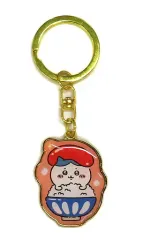 【中古】キーホルダー ハチワレ ダイカットキーホルダー 明太子 「ちいかわ なんか小さくてかわいいやつ」 福岡限定