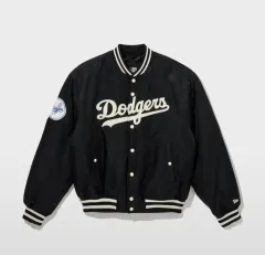Dodgers　ドジャース　スタジャン　タグ付き Dodgers ドジャーススタジャン