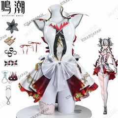 新品未使用 鳴潮(めいちょう) ツバキ 椿 コスプレ衣装 鳴潮 Wuthering Waves ヒロイン Chun コスプレ衣装 コスチューム ハロウィン クリス