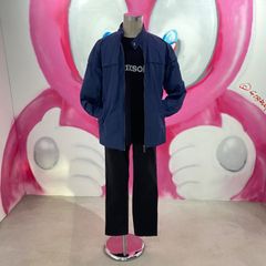 USA古着 nylon jacket コーデ【setNo.8】