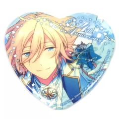 あんさんぶるスターズ あんスタ ホワイトデー ハート缶バッジ 月永レオ