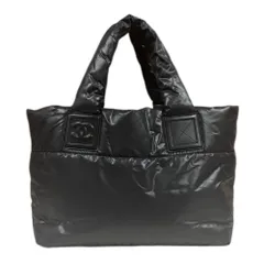 シャネル スモールトートバッグ コココクーン トートバッグ ナイロン A47108 ブラック レディース  CHANEL  中古 シャネルのサムネイル