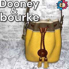 アメリカ製　DOONEY＆BOURKE オールレザー　シボ革　ショルダーバッグ ドゥーニーアンドバーグ レディース USA製 本革 巾着 斜め掛け 本皮