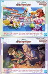 【中古】アクリルスタンド・アクリルパネル 全2種セット ビジュアルアクリルボードvol.3 「学園アイドルマスター」