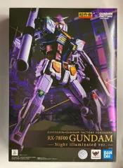 BANDAI SPIRITS 超合金×GUNDAM FACTORY YOKOHAMA GUNDAM FACTORY YOKOHAMA RX-78F00 ガンダム Night illuminated ver.のサムネイル