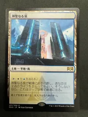MTG　神聖なる泉　日本語4枚セット　RTR版　ゆうゆうメルカリ便発送 2025年最新】神聖なる泉の人気アイテム - メルカリ