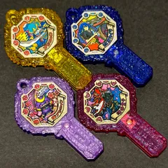 妖怪ウォッチ★妖怪アーク☆4本セット　蛇王カイラ　極ブシニャン　酒呑童子　ブシニャン　レジェンド　妖怪ウォッチ　妖怪メダル