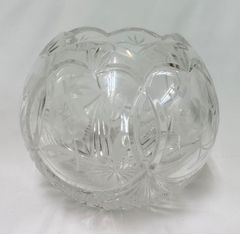 HOUSE & BEST ポーランド製 クリスタルガラス 花瓶 フラワーベース