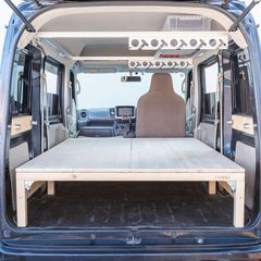 3月20日から発送】エブリィ ベッドキット DA17V TABIKI 車中泊 軽バン 