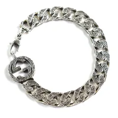 GUCCI 新品未使用品　インターロッキングGブレスレット　極太付属品　刻印18 すぐ届く・国内発送】GUCCI インターロッキングG ブレスレット