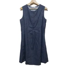 【美品】ファビアナ フィリッピカシミヤワンピース　44　モニーレ　ネイビー 美品】ファビアナ フィリッピカシミヤワンピース 44 モニーレ