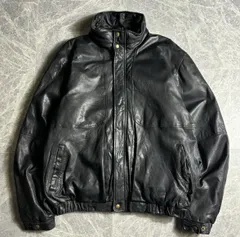 80s〜90s Eddie Bauer Leather Down Jacket