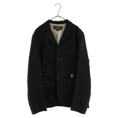 NEIGHBORHOOD (ネイバーフッド) 09AW SUNLIGHT/C-JKT ストライプライナー コットン テーラードジャケット ブラック 092BENH-JKM01のサムネイル