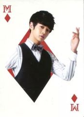 【中古】コレクションカード(男性) 74：MINHO(ミンホ)/ノーマル(Trump Card)/SHINee in Wonderland スターコレクションカード