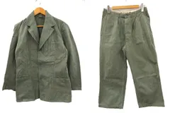 【希少サイズ】セットアップ スウェーデン軍 プリズナー パンツ ジャケット 50's 60's スウェーデン軍 プリズナージャケット＆パンツ
