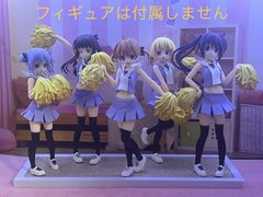 ❷ご注文はうさぎですか？　プライズフィギュア用台座（チアリーダーver）