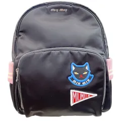 miumiu ミュウミュウ アーカイブ バックパック リュック 中古 ミュウミュウ バックパック/リュック｜中古ブランド品・ブランド